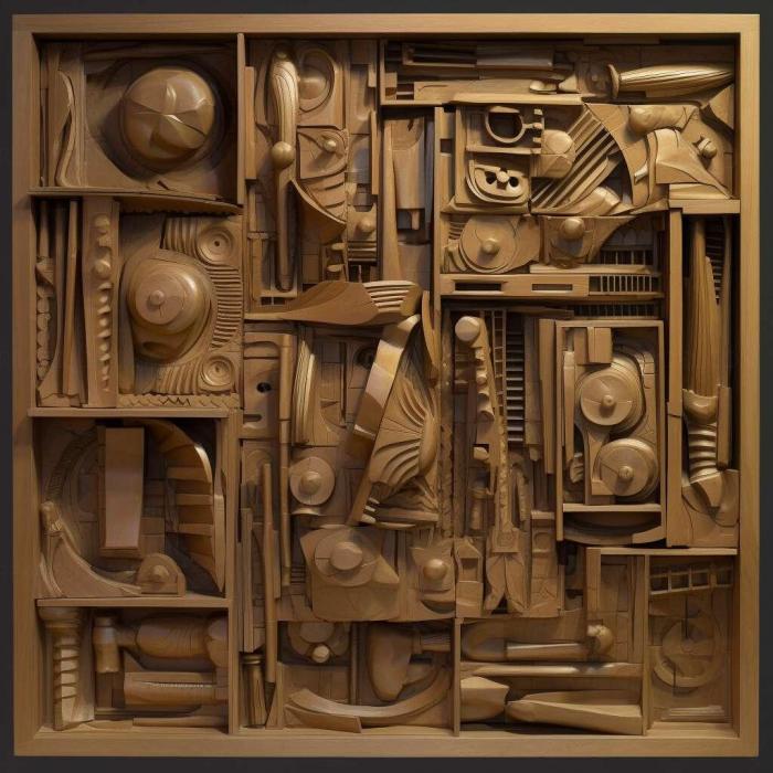 نموذج ثلاثي الأبعاد لآلة CNC 3D Art 